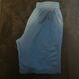 Men’s blue basketball shorts